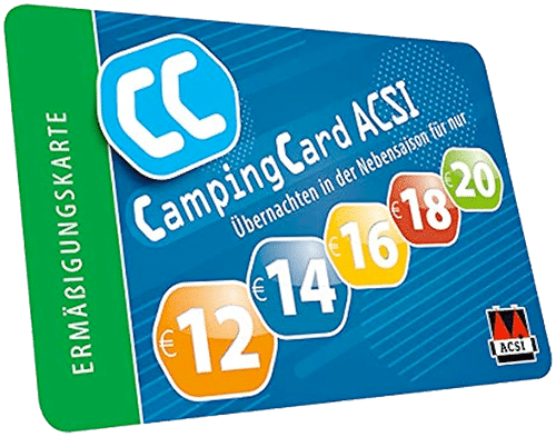 ACSI camping card